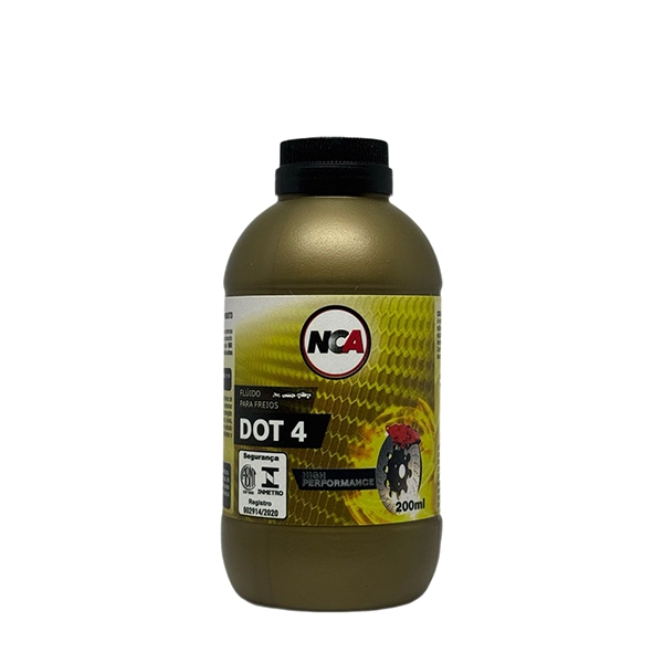 FF4 200 – Fluído para Freios DOT 4 NCA (200ml)